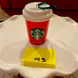 Starbucks ornament